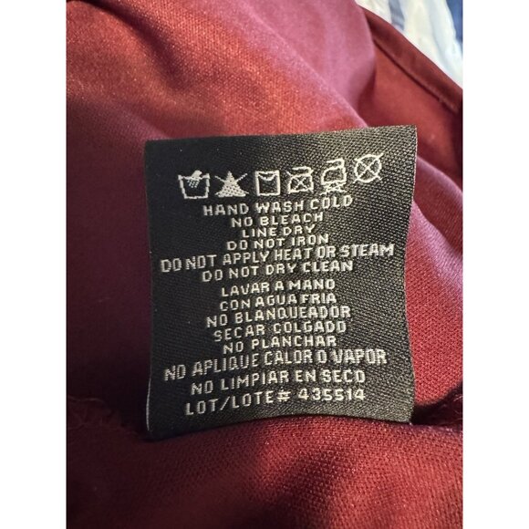 R & M Richards Dress 10P Merlot Wine Sequin Formal Prom Wedding Cruise Party NEW - Picture 11 of 13